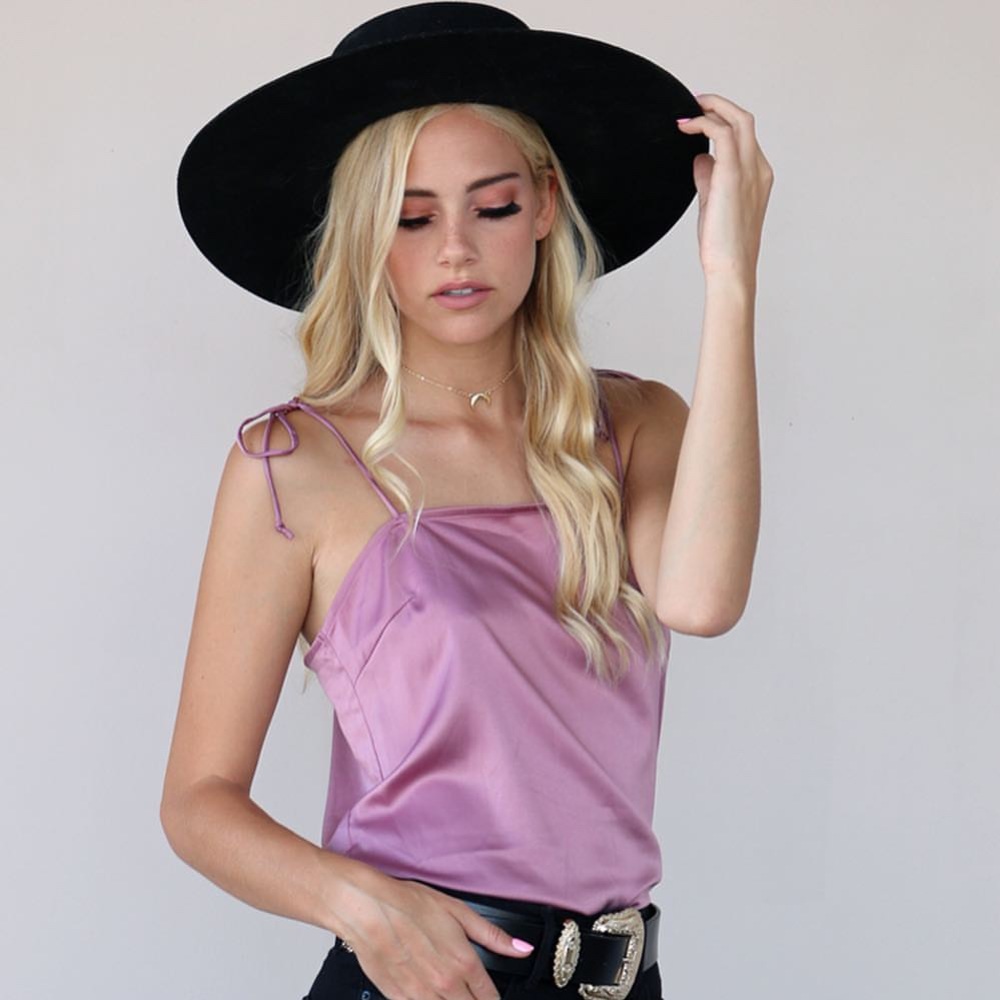 Crazy Sexy Cute Lavender Cami